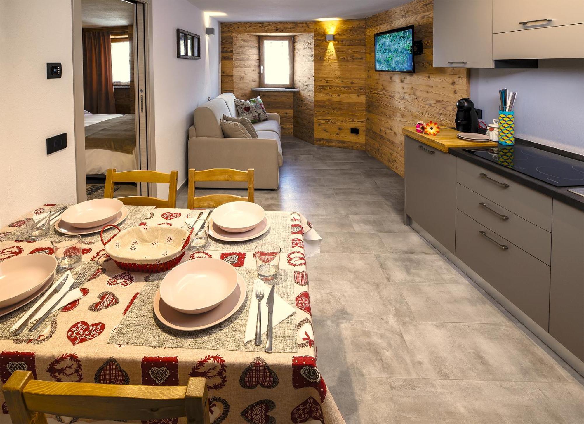 Aparthotel Fenat à Introd Extérieur photo
